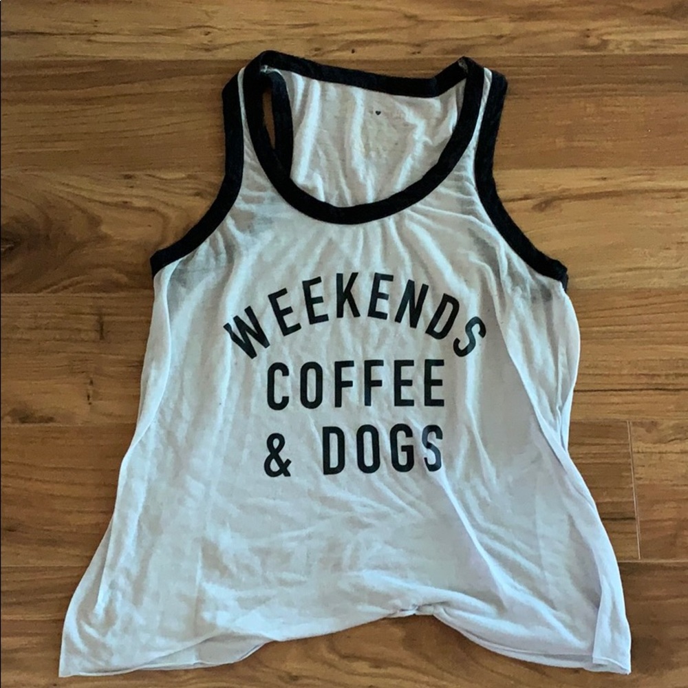 Weekends coffee&dog’s tank